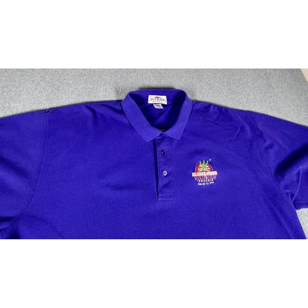 Vintage All Star Weekend Polo Shirt Men's XXL Phoenix Suns NBA 90s